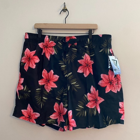 NWT Men's Kanu Surf UV Protective Board Shorts SIZE XXL - Picture 1 of 6